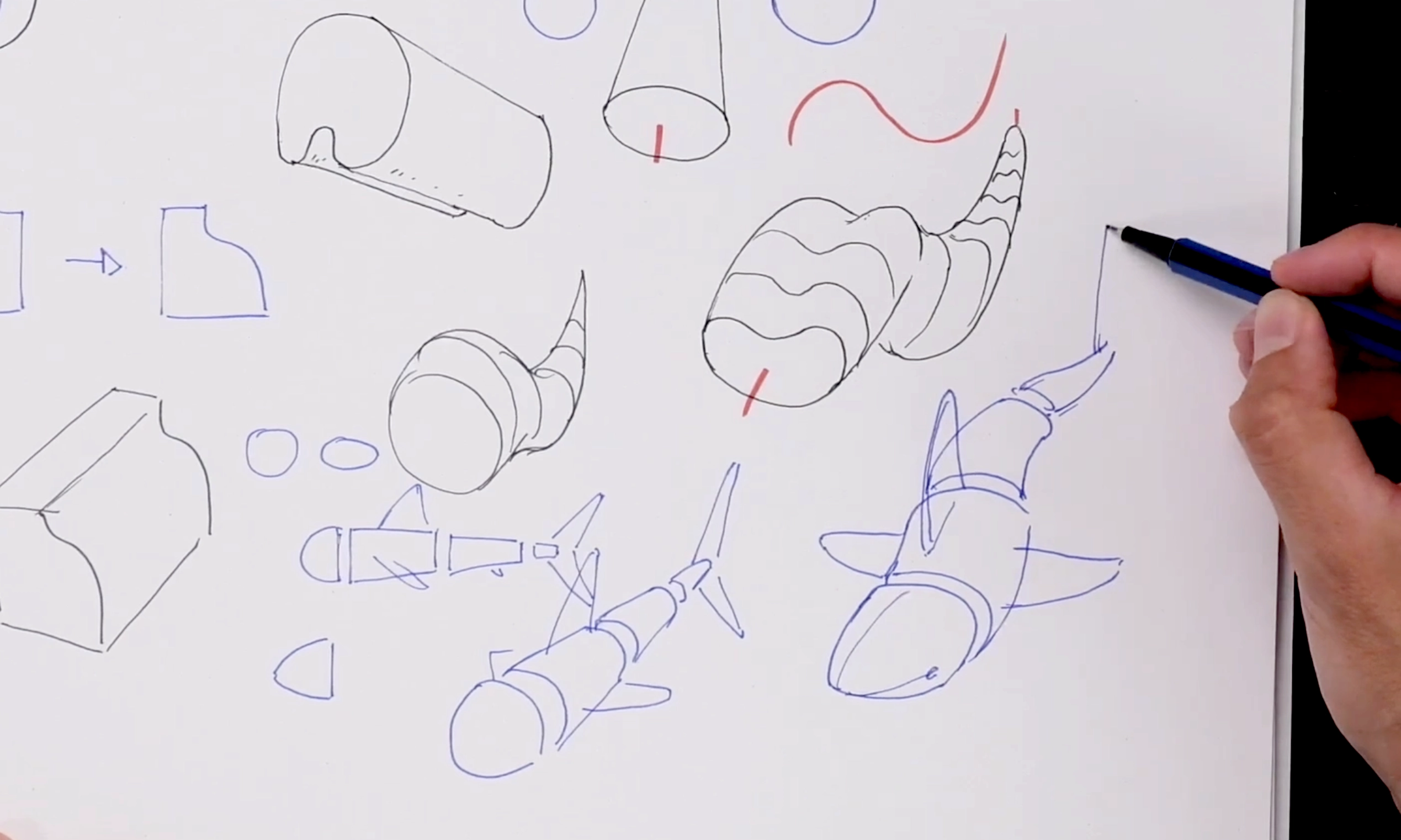 Manipulation of form is a unique Artwod formula that makes learning how to draw so much easier.