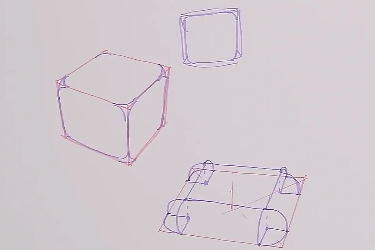 Arredondamento duplo em ação.